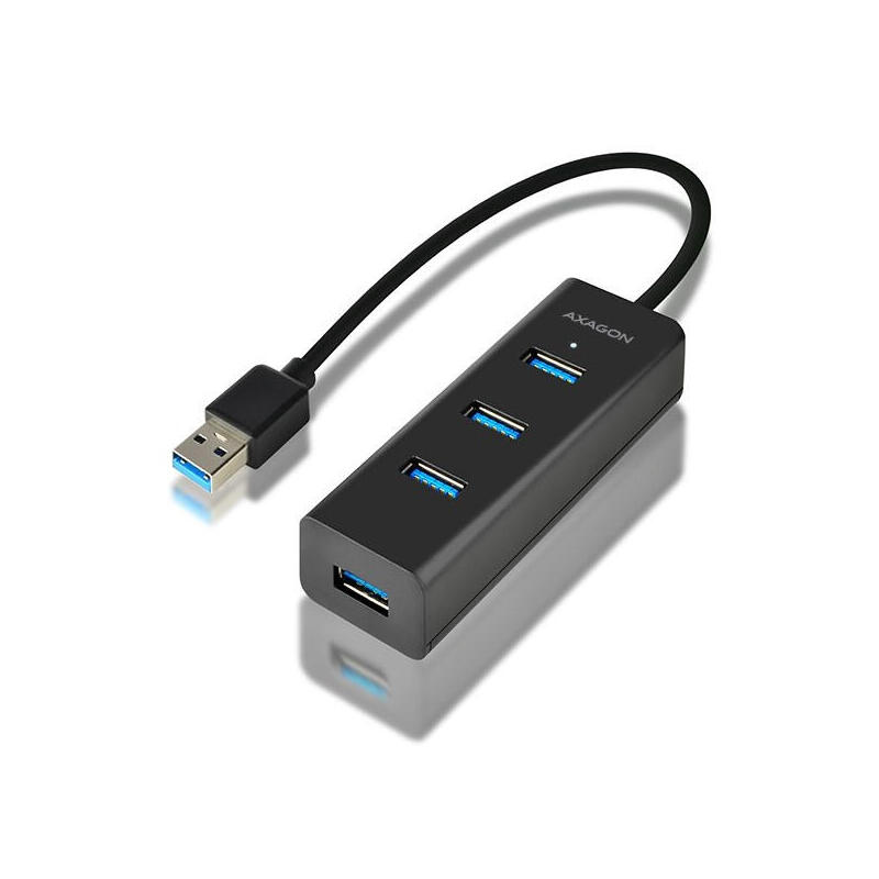 axagon-hue-s2b-usb-a-hub-4x-usb-30-externe-mromversorgung-30-cm