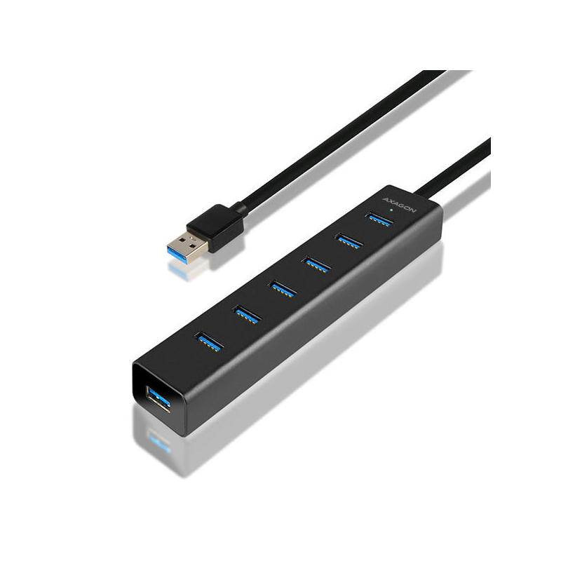 axagon-hue-sa7bp-usb-a-hub-7x-usb-30-1x-micro-usb-400-mm-cable-netzteil