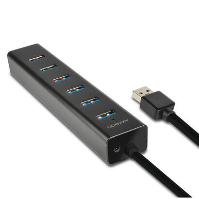 axagon-hue-sa7bp-usb-a-hub-7x-usb-30-1x-micro-usb-400-mm-cable-netzteil