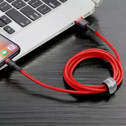 cable-de-carga-datos-baseus-cafule-usb-a-lightning-15a-2m-rojo