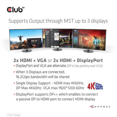 club-3d-dockingstation-usb-c-vga-2-x-hdmi-dp