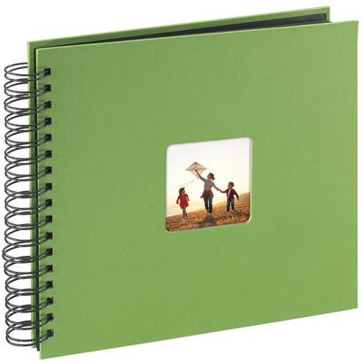 hama-4007249948755-album-de-foto-y-protector-verde-100-hojas-10-x-15-encuadernacion-espiral
