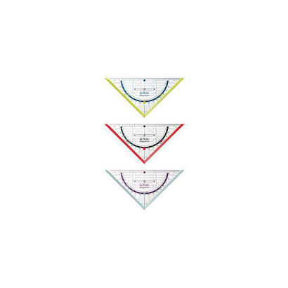 herlitz-geometry-triangle-mypen-16cm-with-grip-triangulo-de-45-plastico-multicolor-transparente-1-piezas