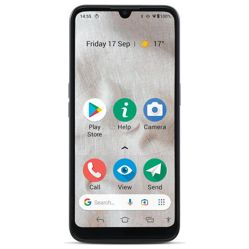 smartphone-doro-8100-61-2gb-32gb-grafito-4g-nfc
