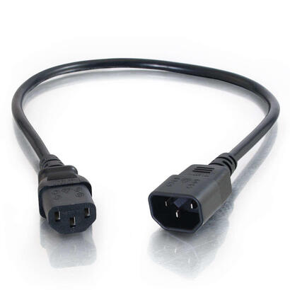 c2g-computer-power-cord-extension-cable-alargador-de-alimentacion-power-iec-60320-c13-a-iec-60320-c14-ca-250-v-2-m