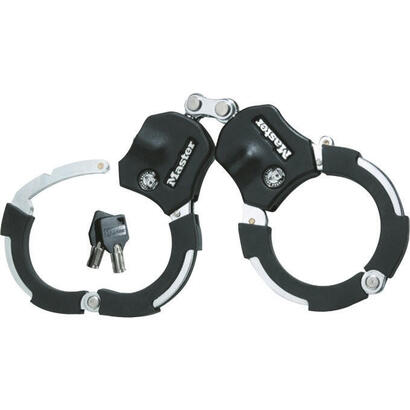 master-lock-street-cuff-slot-negro-plata-360-mm-candado-de-herradura