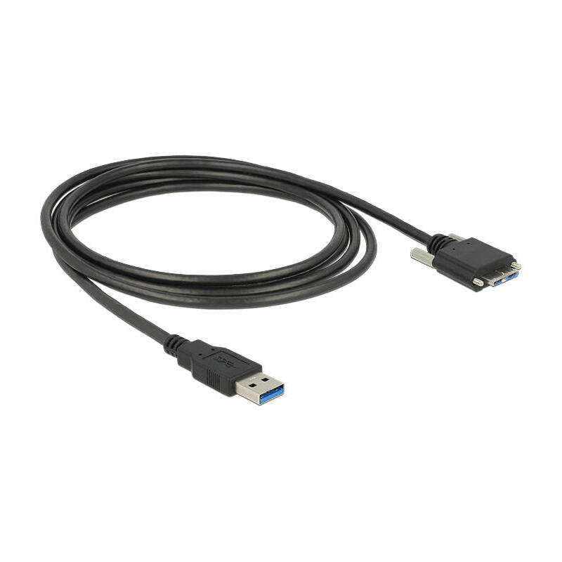 delock-83599-cable-usb-30-tipo-a-macho-usb-30-tipo-micro-b-macho-con-tornillos-3-m