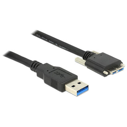 delock-83599-cable-usb-30-tipo-a-macho-usb-30-tipo-micro-b-macho-con-tornillos-3-m