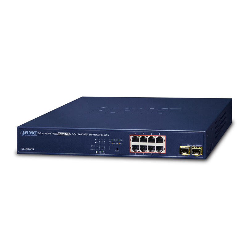 planet-gs-4210-8p2s-switch-gestionado-gigabit-ethernet-101001000-energia-sobre-ethernet-poe-1u-azul