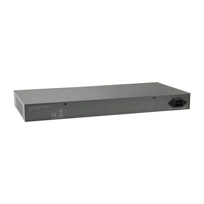 levelone-gep-2681-switch-gestionado-l3-gigabit-ethernet-101001000-energia-sobre-ethernet-poe-negro