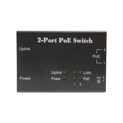 levelone-fep-0311w65-switch-fast-ethernet-10100-energia-sobre-ethernet-poe-negro