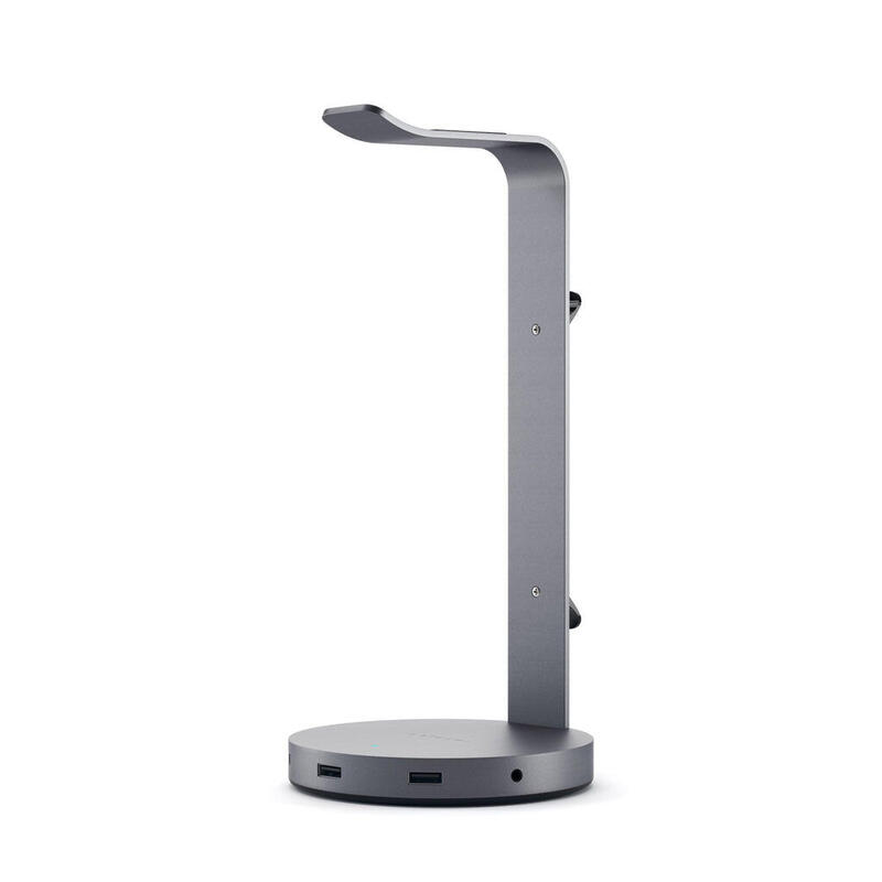 satechi-aluminum-headphone-stand-usb satechi-aluminum-headphone-stand-usb
