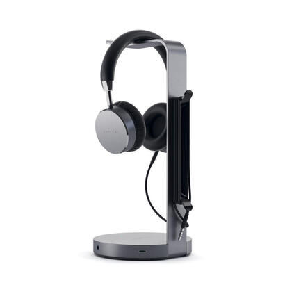 satechi-st-uchshm-soporte-soporte-activo-para-telefono-movil-auriculares-gris