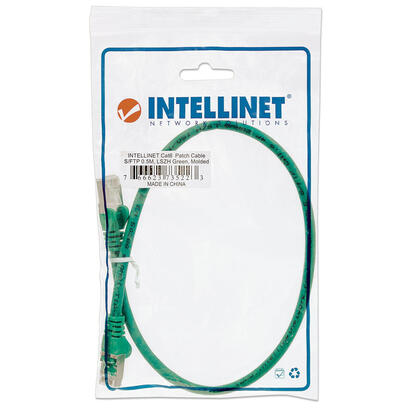 intellinet-735223-cable-de-red-05-m-cat6-sftp-s-stp-verde