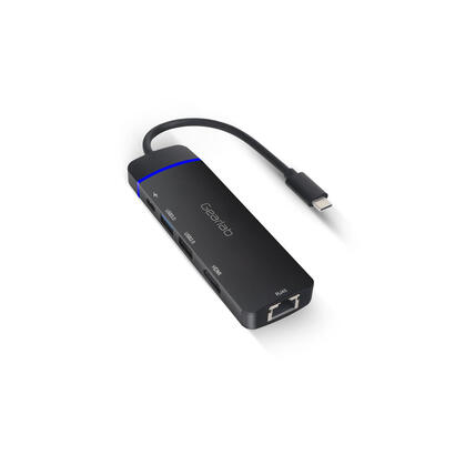 gearlab-glb235420-base-para-portatil-y-replicador-de-puertos-usb-32-gen-1-31-gen-1-type-c-negro