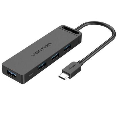 hub-usb-tipo-c-vention-tgkbb-4xusb-1xmicrousb-pd-15cm