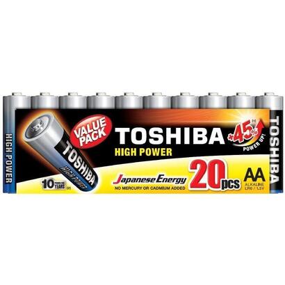 pack-de-20-pilas-aa-toshiba-high-power-lr6-15v-alcalinas