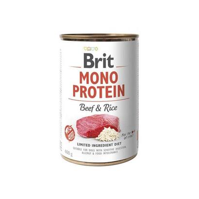 comida-humeda-para-perros-brit-mono-protein-beef-rice-400g