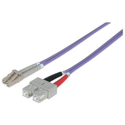 intellinet-751049-cable-de-fibra-optica-1-m-om4-lc-sc-violeta