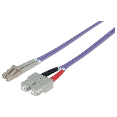 intellinet-751056-cable-de-fibra-optica-5-m-om4-lc-sc-violeta