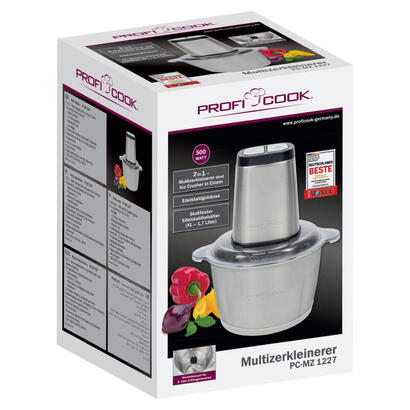 picadora-multiple-proficook-mz-1227-acero-inoxidable-mz1227