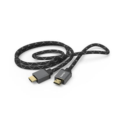 cable-hama-00205240-hdmi-3-m-hdmi-tipo-a-estandar-negro-gris