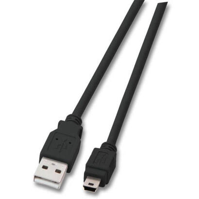 cable-efb-elektronik-k5250sw05v2-usb-05-m-usb-20-usb-a-mini-usb-b-negro