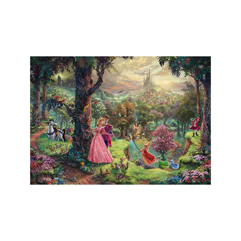 puzzle-schmidt-games-thomas-kinkade-la-bella-durmiente-de-disney-59474