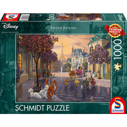 puzzle-schmidt-juegos-disney-los-aristogatos-59690