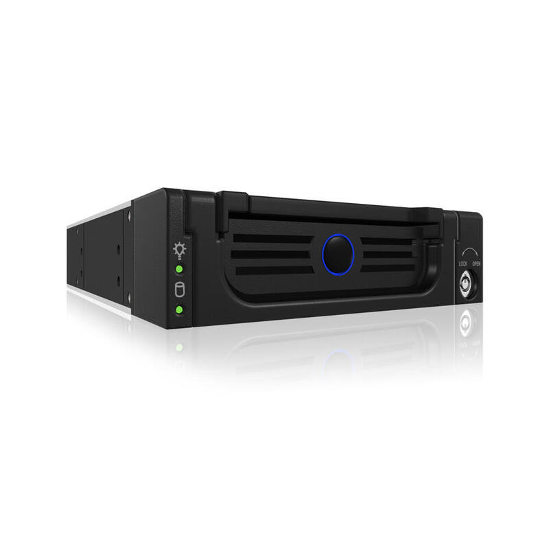 icy-box-ib-138sk-b-ii-sata-mobile-rack-for-35-sata-hdds-keylock-as-powerswitch-leds-4and15-pin-power-connector-fullmetal-black