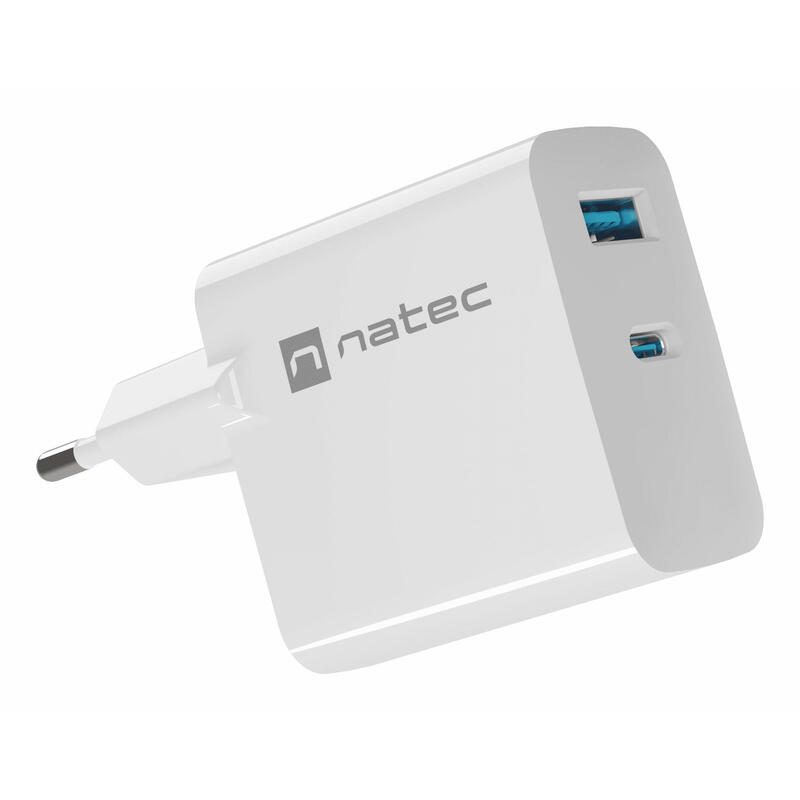 cargador-natec-ribera-gan-65w-pd30-qc30-1xusb-a-1xusb-c-blanco cargador-natec-ribera-gan-65w-pd30-qc30-1xusb-a-1xusb-c-blanco