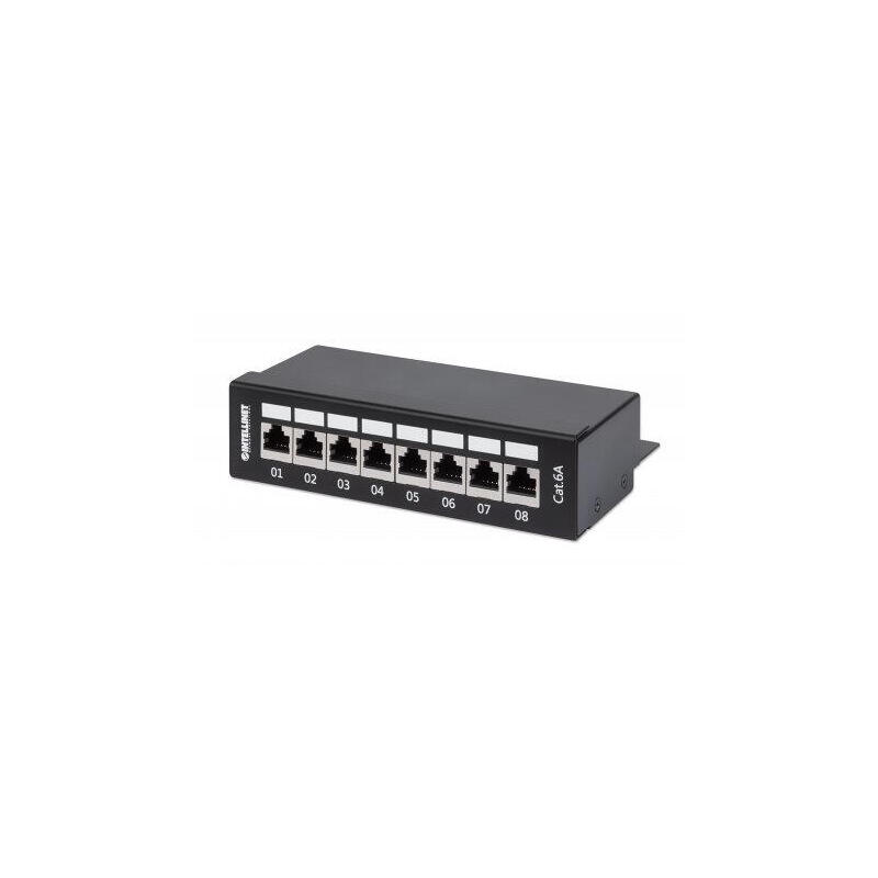 intellinet-8-port-cat6a-patchpanel-ftp-desktop-negro