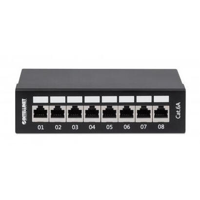 intellinet-8-port-cat6a-patchpanel-ftp-desktop-negro