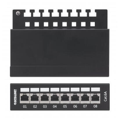 intellinet-8-port-cat6a-patchpanel-ftp-desktop-negro