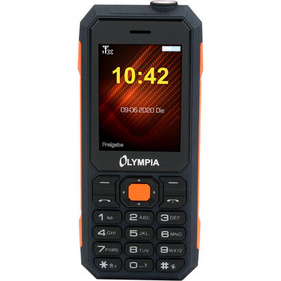 olympia-mobiltelefon-active-negro-orange-outdoor