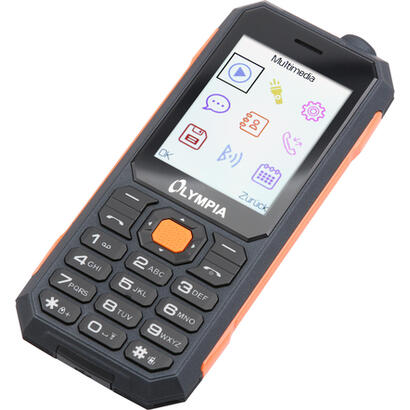 olympia-mobiltelefon-active-negro-orange-outdoor