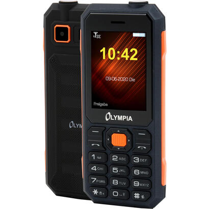 olympia-mobiltelefon-active-negro-orange-outdoor