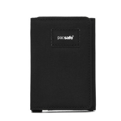 pacsafe-11005100-monedero-tarjetero-y-portadocumento-de-viaje-billetera-negro-poliester-reciclado