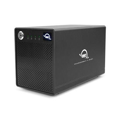 owc-thunderbay-4-mini-caja-para-unidades-negro-gabinete-thunderbolt-3-para-hddssd-de-4-unidades-de-calidad-profesional