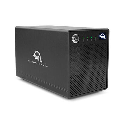 owc-thunderbay-4-mini-caja-para-unidades-negro-gabinete-thunderbolt-3-para-hddssd-de-4-unidades-de-calidad-profesional