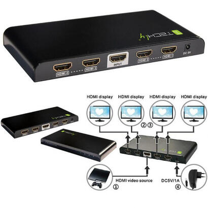 techly-hdmi-splitter-4k-uhd-3d-4-wege