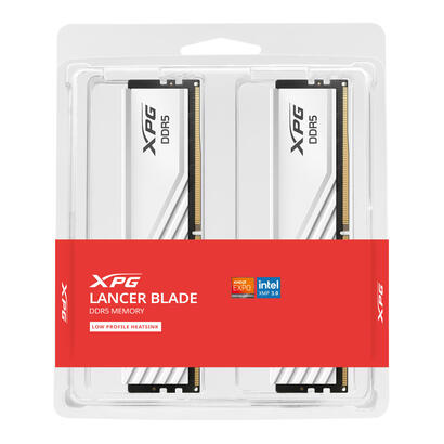 adata-memoria-64-gb-ddr5-6000-2x-32-gb-kit-dual-blanca-lancer-blade-intel-xmp-amd-expo-ax5u6000c3032g-dtlabwh