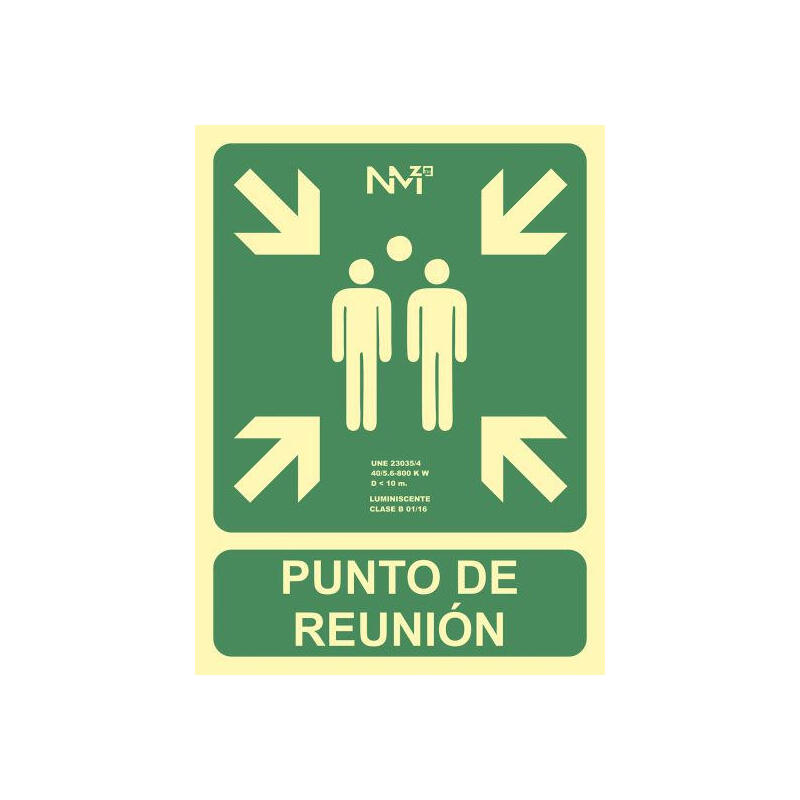 cartel-de-evacuacion-punto-de-reunion-clase-b-pvc-07mm-224x30cm-normaluz