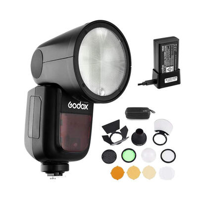 flash-godox-v1-n-compacto-negro