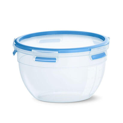 emsa-clip-close-recipiente-para-conservar-alimentos-26-litros-transparenteazul-redondo-o-218cm-n1011400