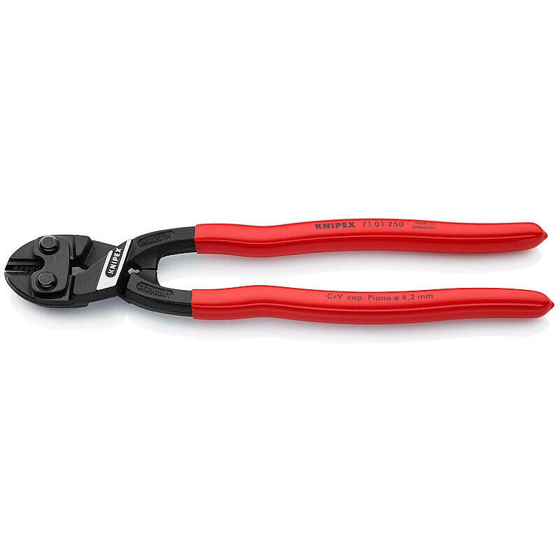 knipex-cortapernos-compacto-cobolt-xl-7101250-alicates-de-corte-negro-rojo