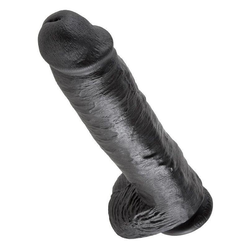 king-cock-11-pene-realistico-negro-28-cm