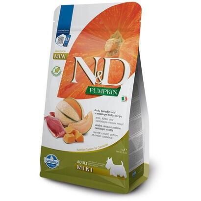 alimento-seco-para-perros-farmina-nd-pumpkin-dog-duck-pumpkin-cantaloupe-adult-mini-2kg