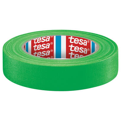 tesaband-fabric-tape-25m-x-19mm-neon-green