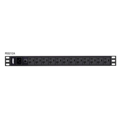 aten-pe0212g-unidad-de-distribucion-de-energia-pdu-12-salidas-ac-1u-negro